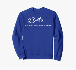 Afro Nations Pullover Sweatshirt by Berts