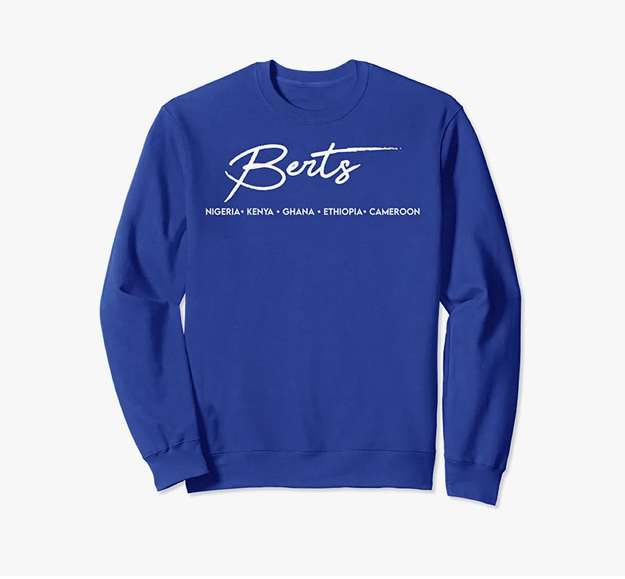 Afro Nations Pullover Sweatshirt by Berts