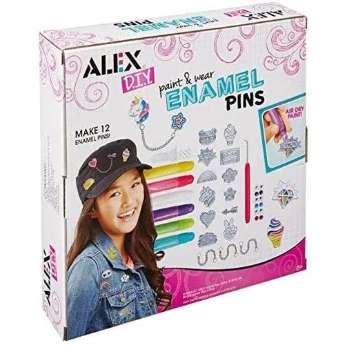 ALEX - DIY Paint and Wear Enamel Pins