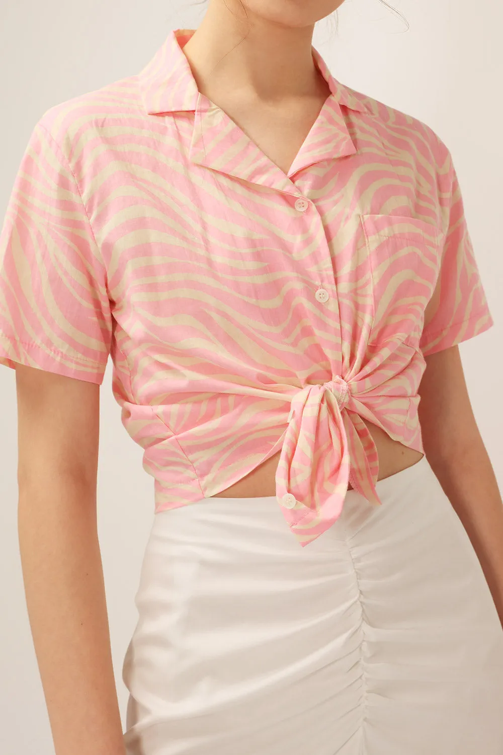 Alyssa Zebra Shirt