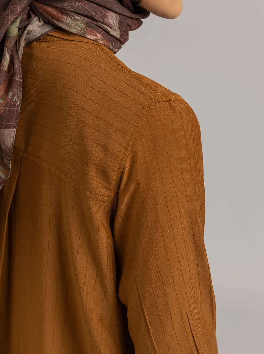 ANARA TOP PLAIN CHOCO