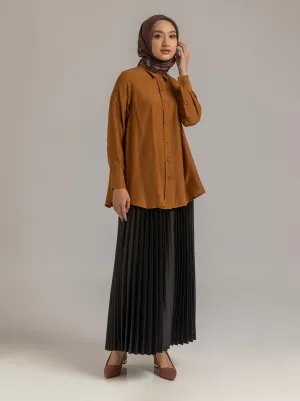 ANARA TOP PLAIN CHOCO