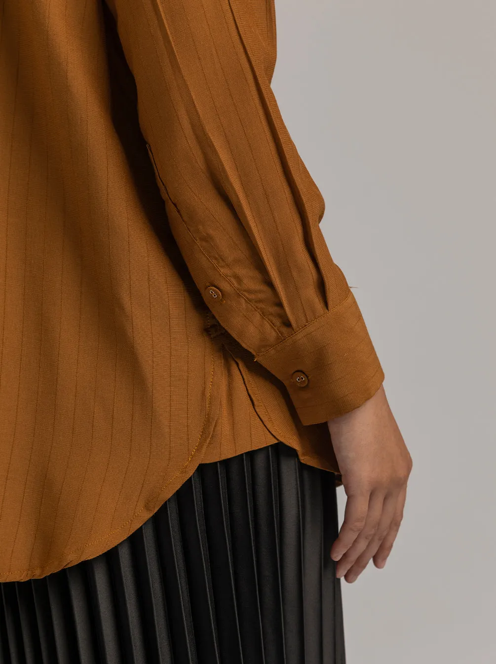 ANARA TOP PLAIN CHOCO