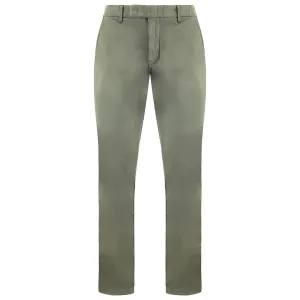 Armani Jeans Regular Wait Mens Green Chinos