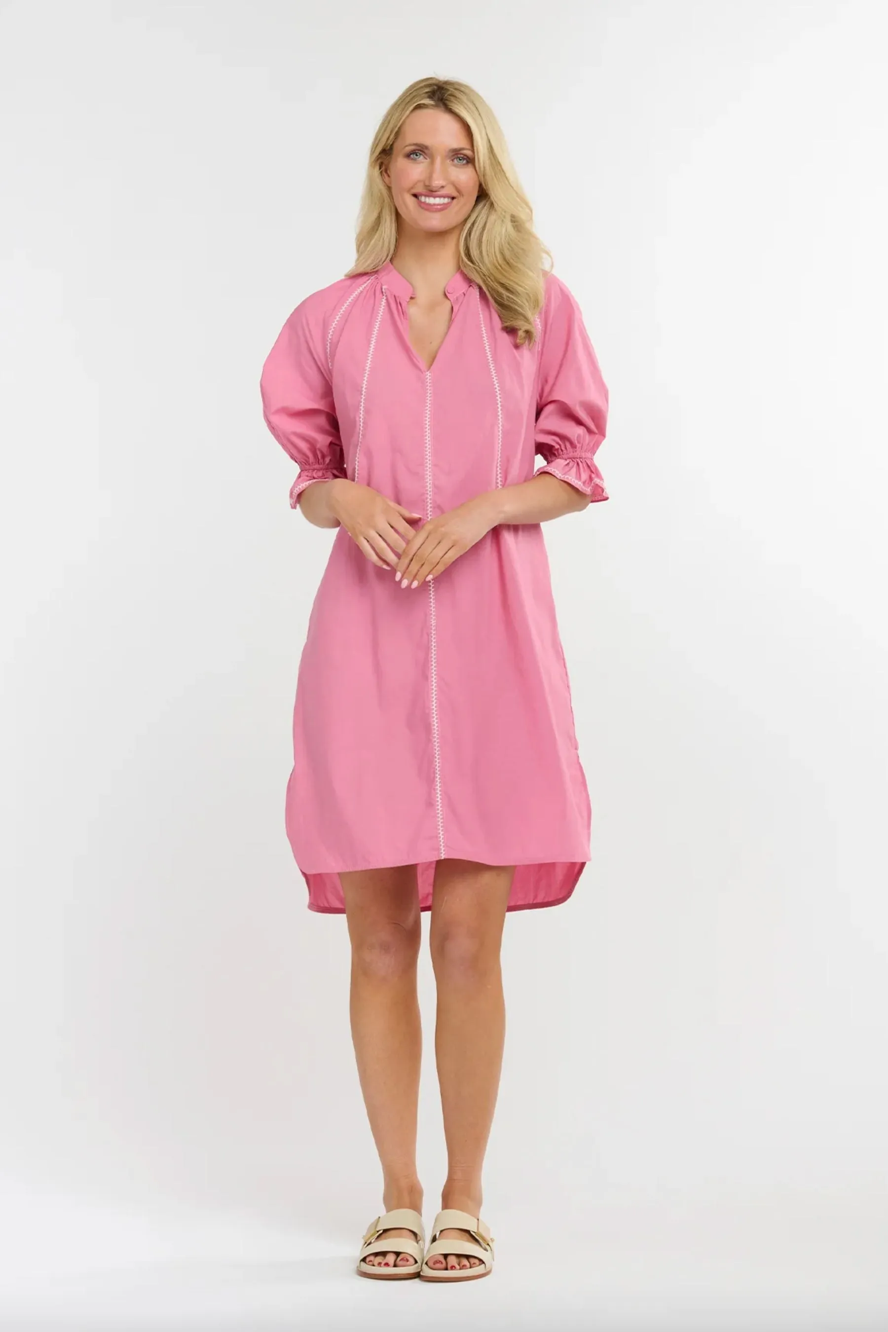 Bennett Dress | Rose Pink