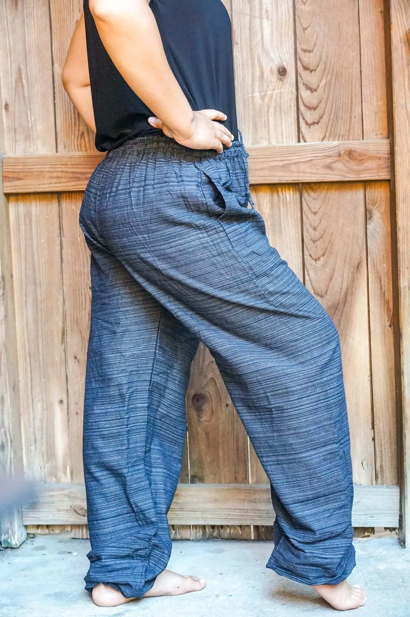 Blue Lagoon Cotton Boho  Pants