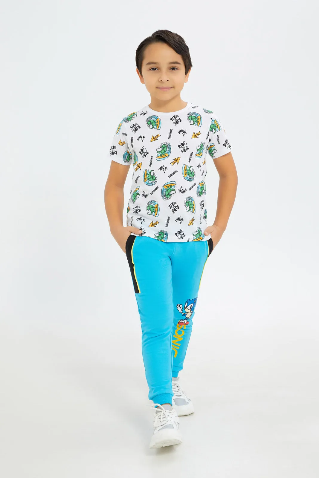 Boys Blue Sonic Jogger Pant
