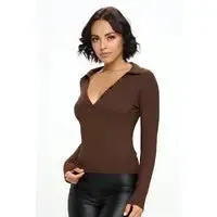 Bring It On Brown Top