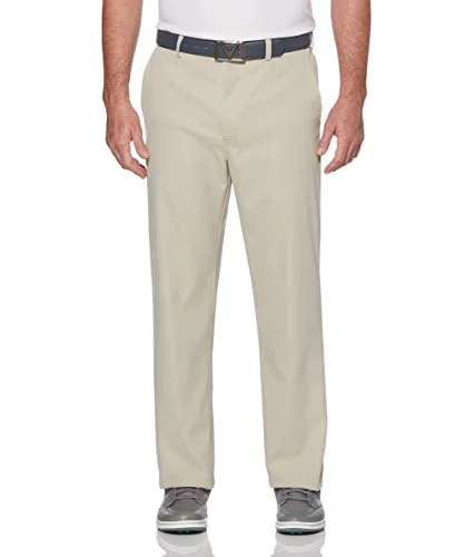 Callaway Men's Pro Spin 3.0 Stretch Golf Pants with Active Waistband (Waist Size 30 - 42 Big & Tall), Plaza Taupe, 36W x 34L