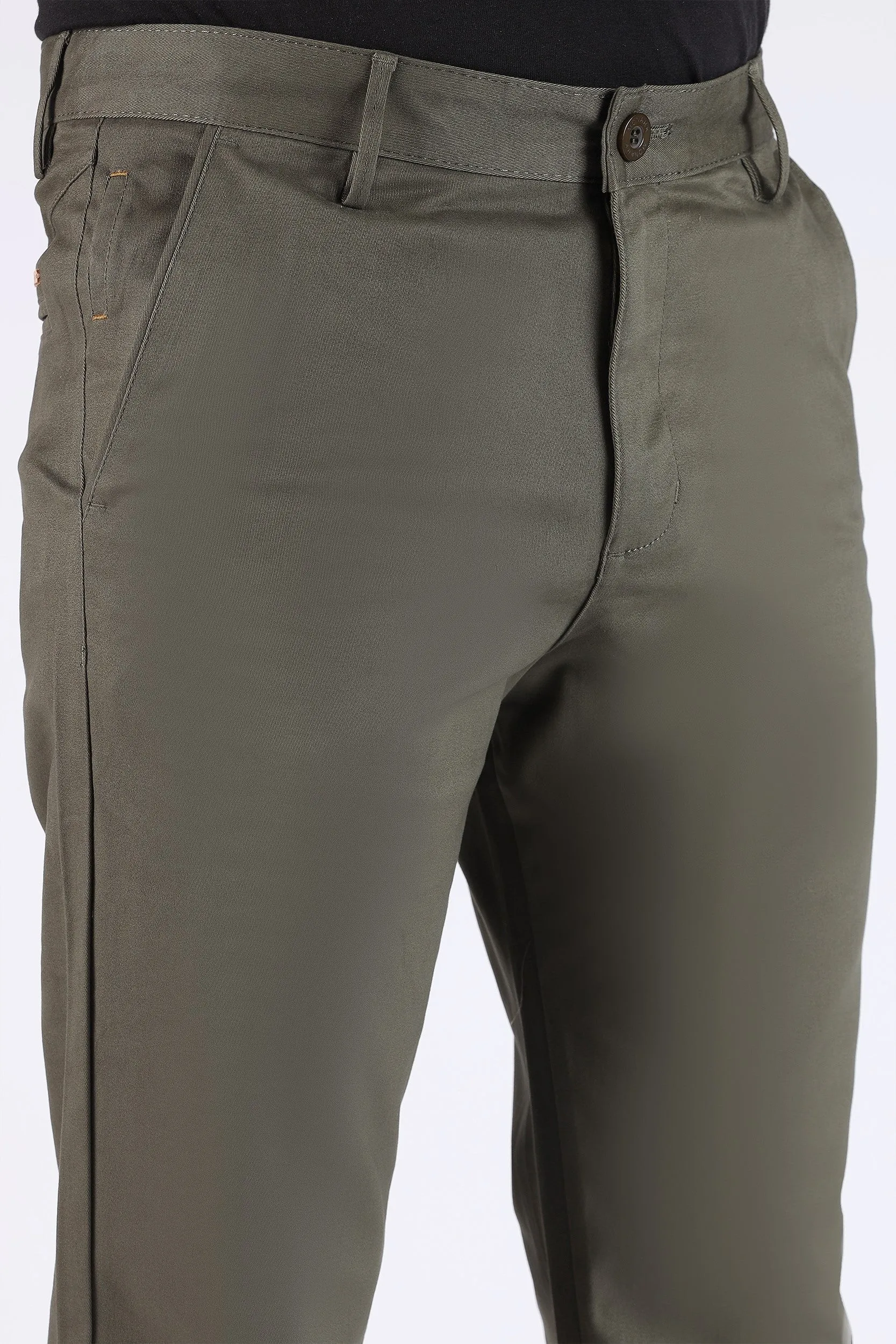 COTTON PANTS IN TAPPERED FIT