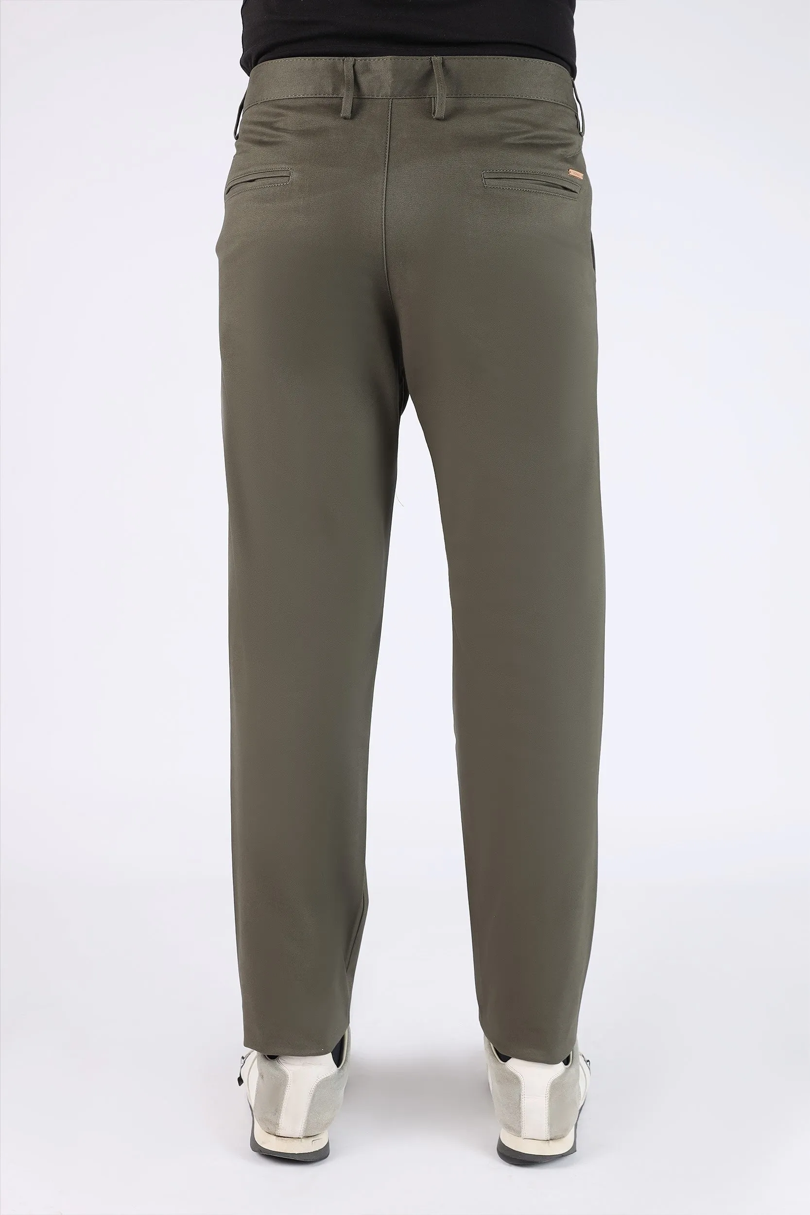 COTTON PANTS IN TAPPERED FIT