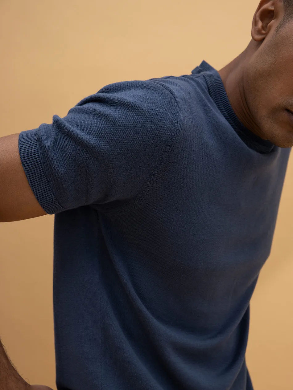 DUSTY BLUE TEE