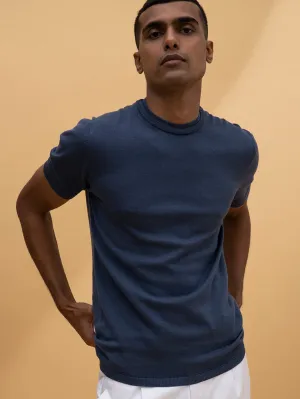 DUSTY BLUE TEE