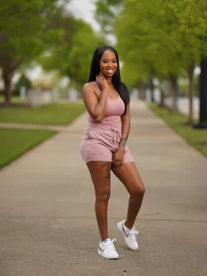 Essential Cotton Shorts - Light Rose