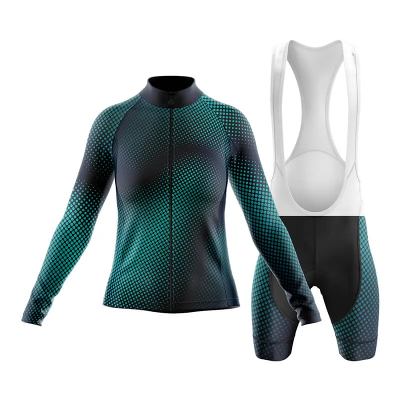 Halftone Club Cycling Kit (Green)
