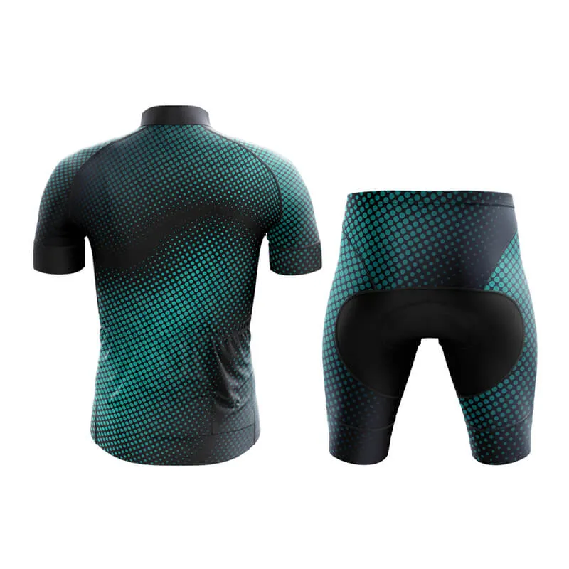Halftone Club Cycling Kit (Green)