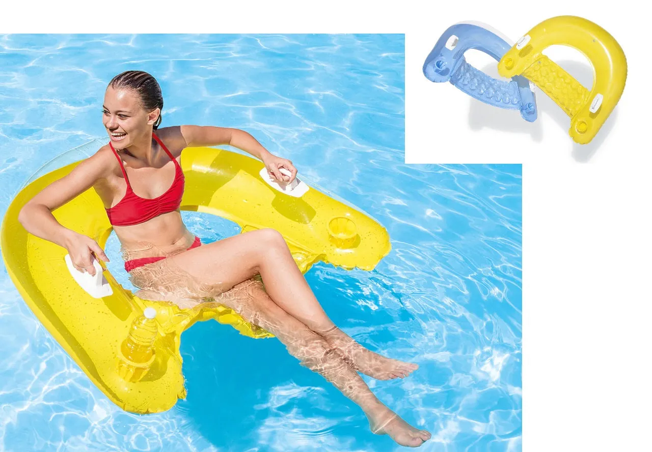 Intex Sit N Float Swimming Pool Lounge