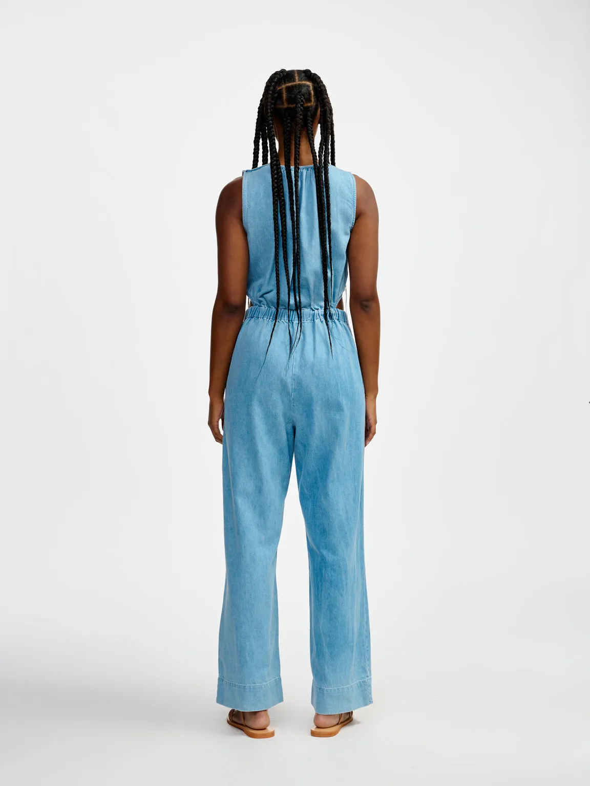 Jumpsuit Papaye41 D0 Papaye41 D0498 Lt-Blue-Bleach