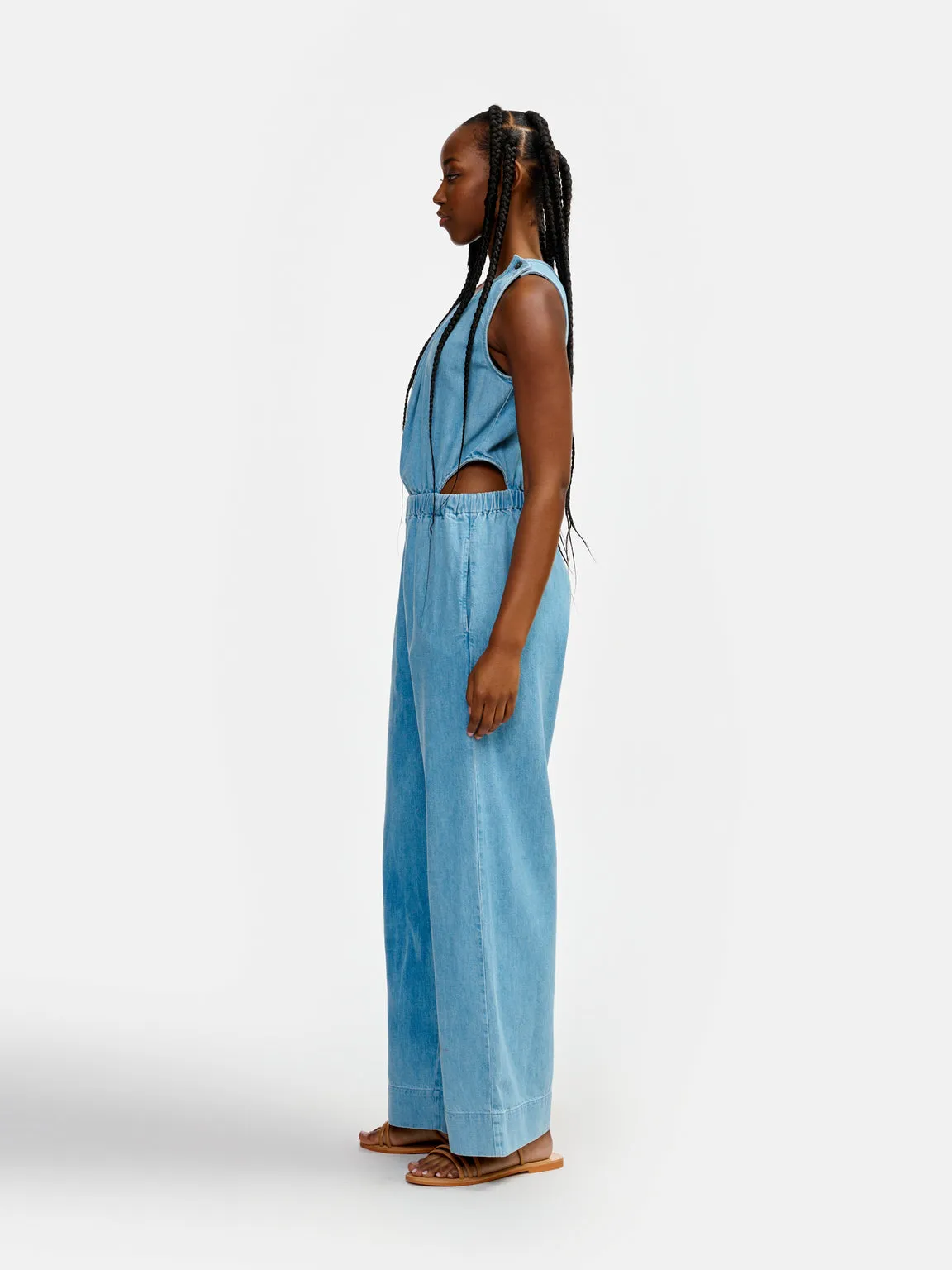 Jumpsuit Papaye41 D0 Papaye41 D0498 Lt-Blue-Bleach