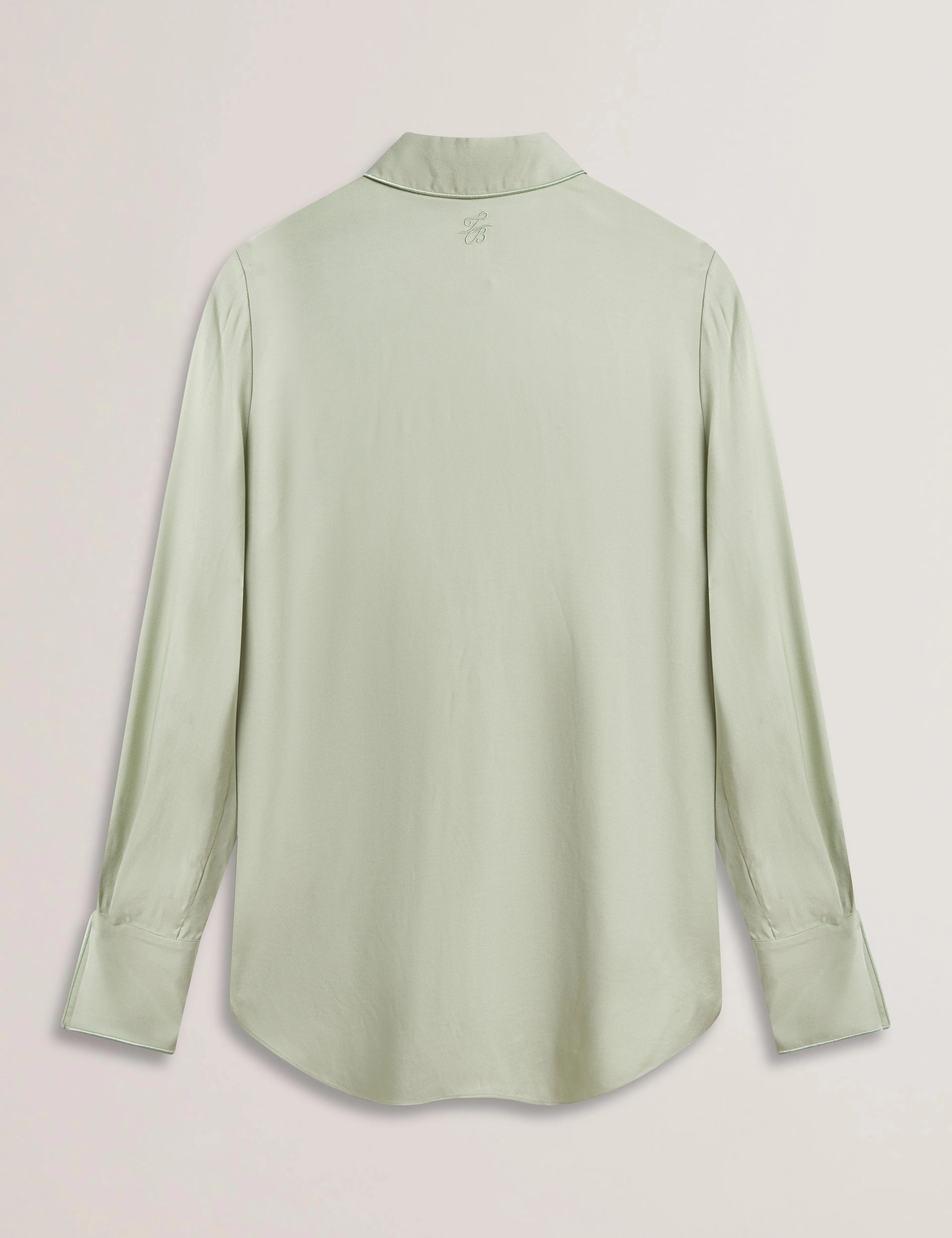 Kaytt Longline Twill Shirt Lt-Green
