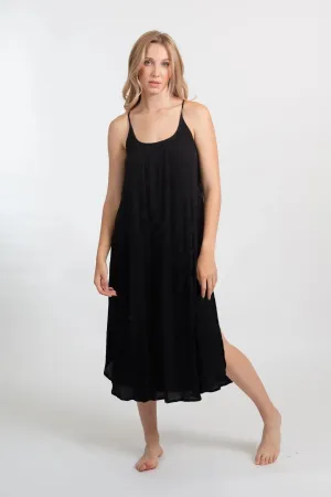 Koy Resort Miami Midi Side Slit Dress