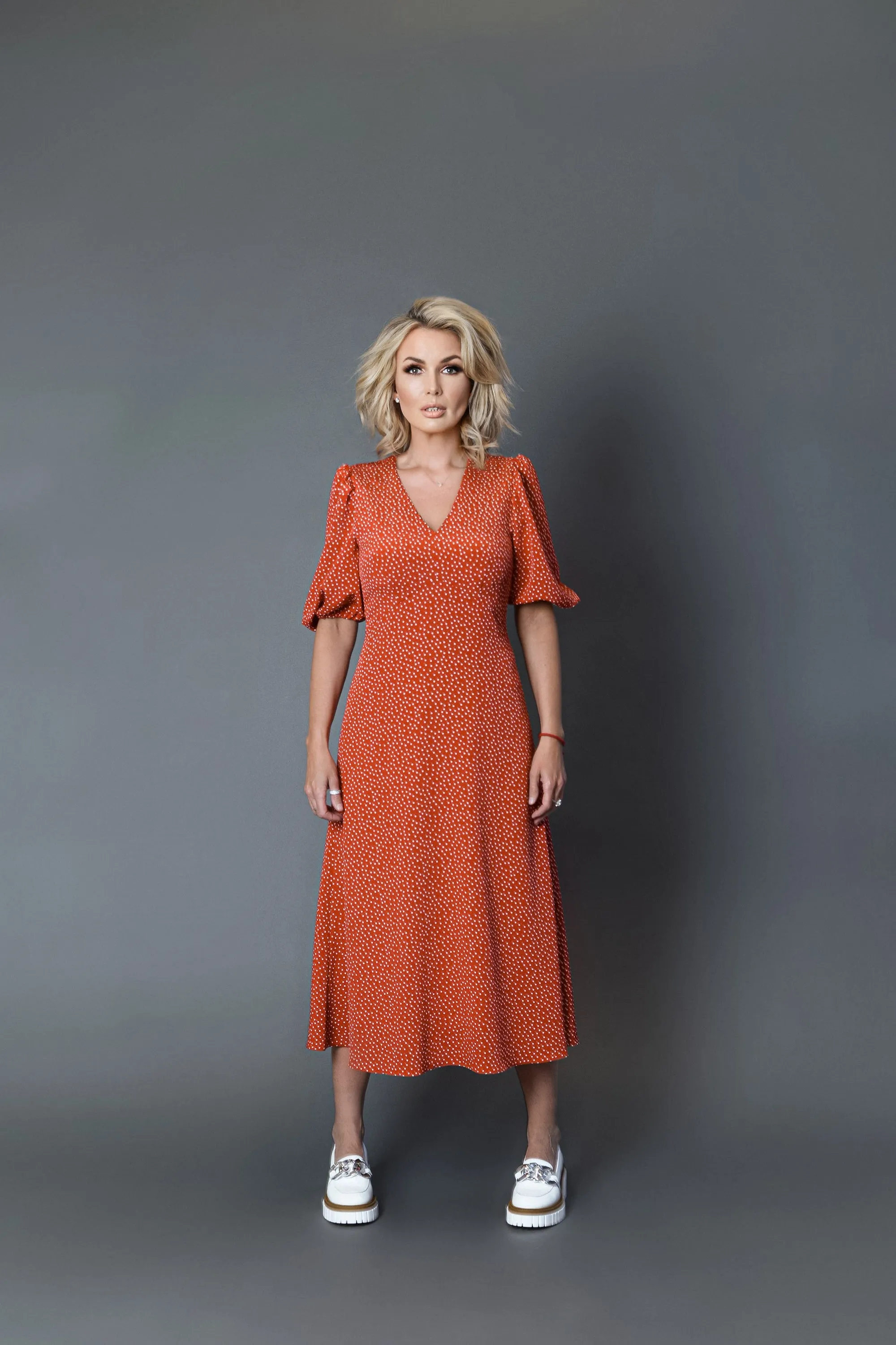 #LilliJahiloPreLoved Rose Midi Dress - Size 46