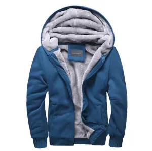 Man's Casual Warm Soft Thick Sweatshirt