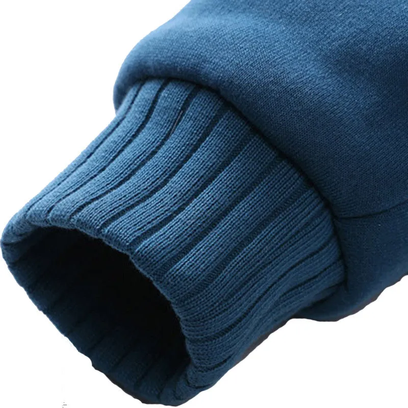 Man's Casual Warm Soft Thick Sweatshirt