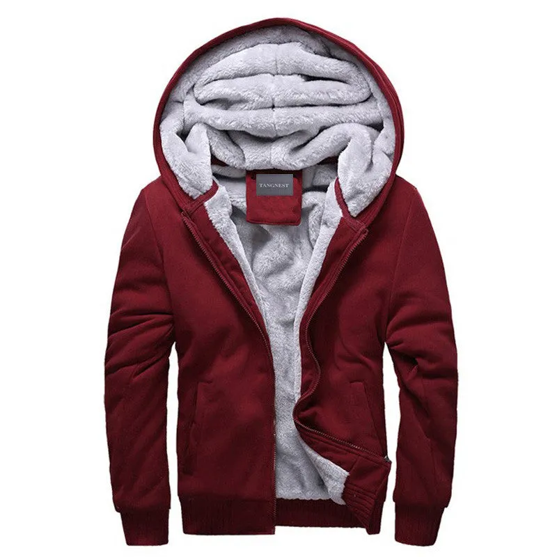 Man's Casual Warm Soft Thick Sweatshirt