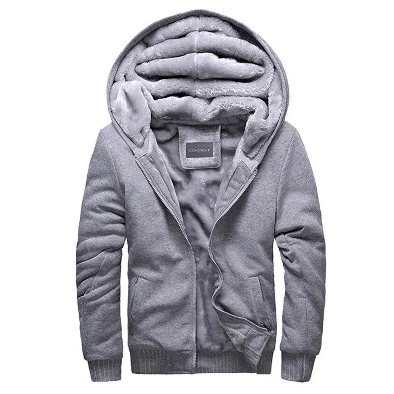 Man's Casual Warm Soft Thick Sweatshirt