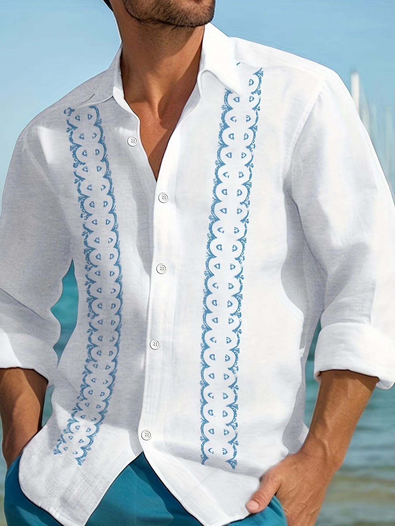 MORIN | Casual Cotton-Linen Shirt