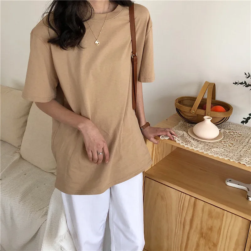 Natural Short Basic Shirt