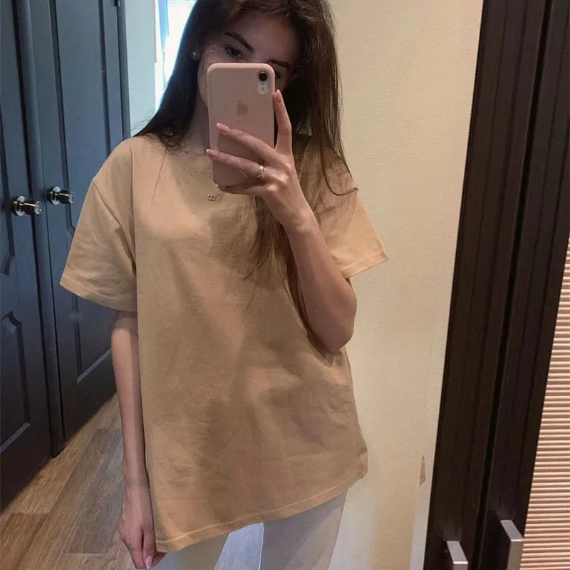 Natural Short Basic Shirt
