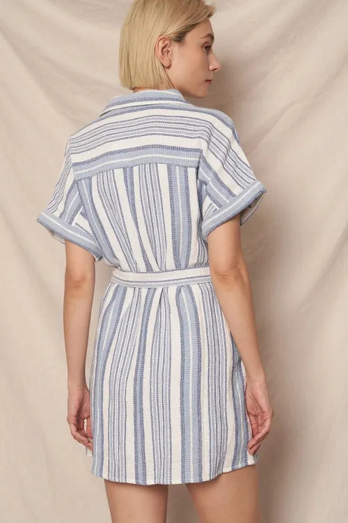 Ocean Breeze Mini Dress