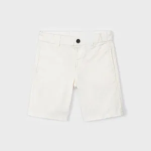 OFF WHITE CHINOS SHORT