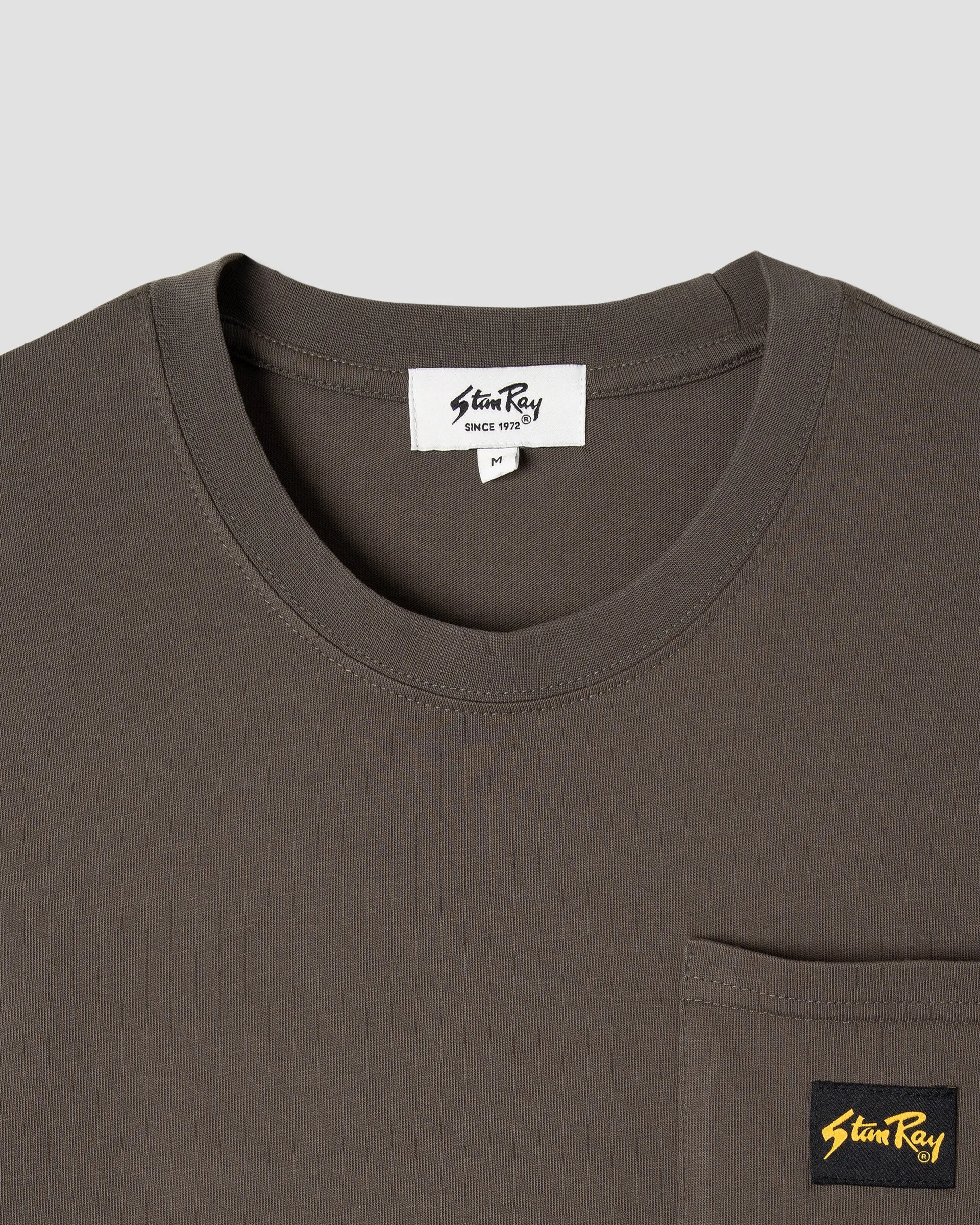 Patch Pocket Tee (Washed Black)