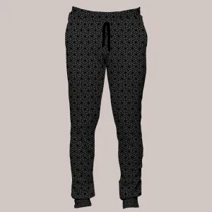 Psychedelic Joggers (UV/RGB, Eco-Friendly, Unisex, Fleece-Lined) | RESONATE