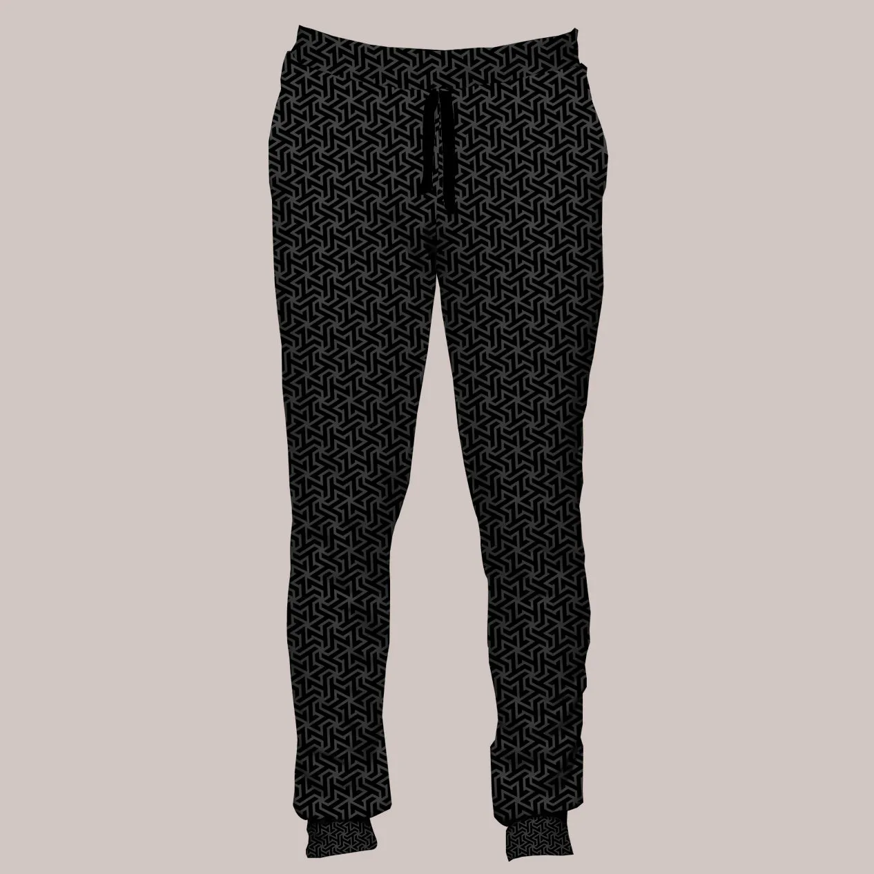 Psychedelic Joggers (UV/RGB, Eco-Friendly, Unisex, Fleece-Lined) | RESONATE