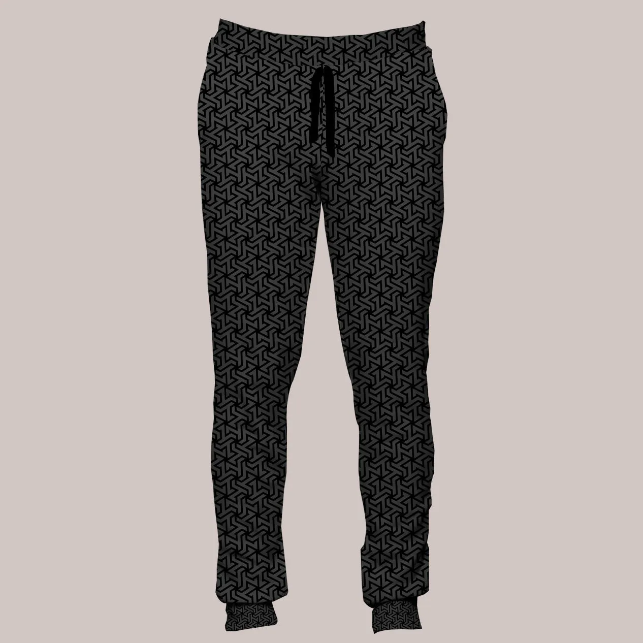 Psychedelic Joggers (UV/RGB, Eco-Friendly, Unisex, Fleece-Lined) | RESONATE