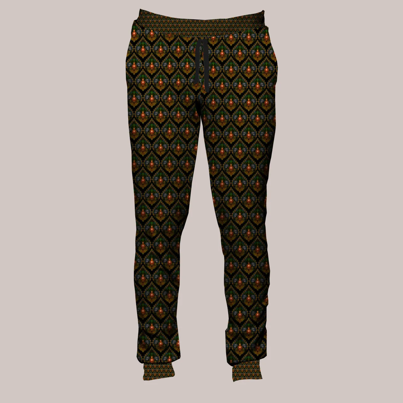 Psychedelic Joggers (UV/RGB, Eco-Friendly, Unisex, Fleece-Lined) | SIDDHARTHA