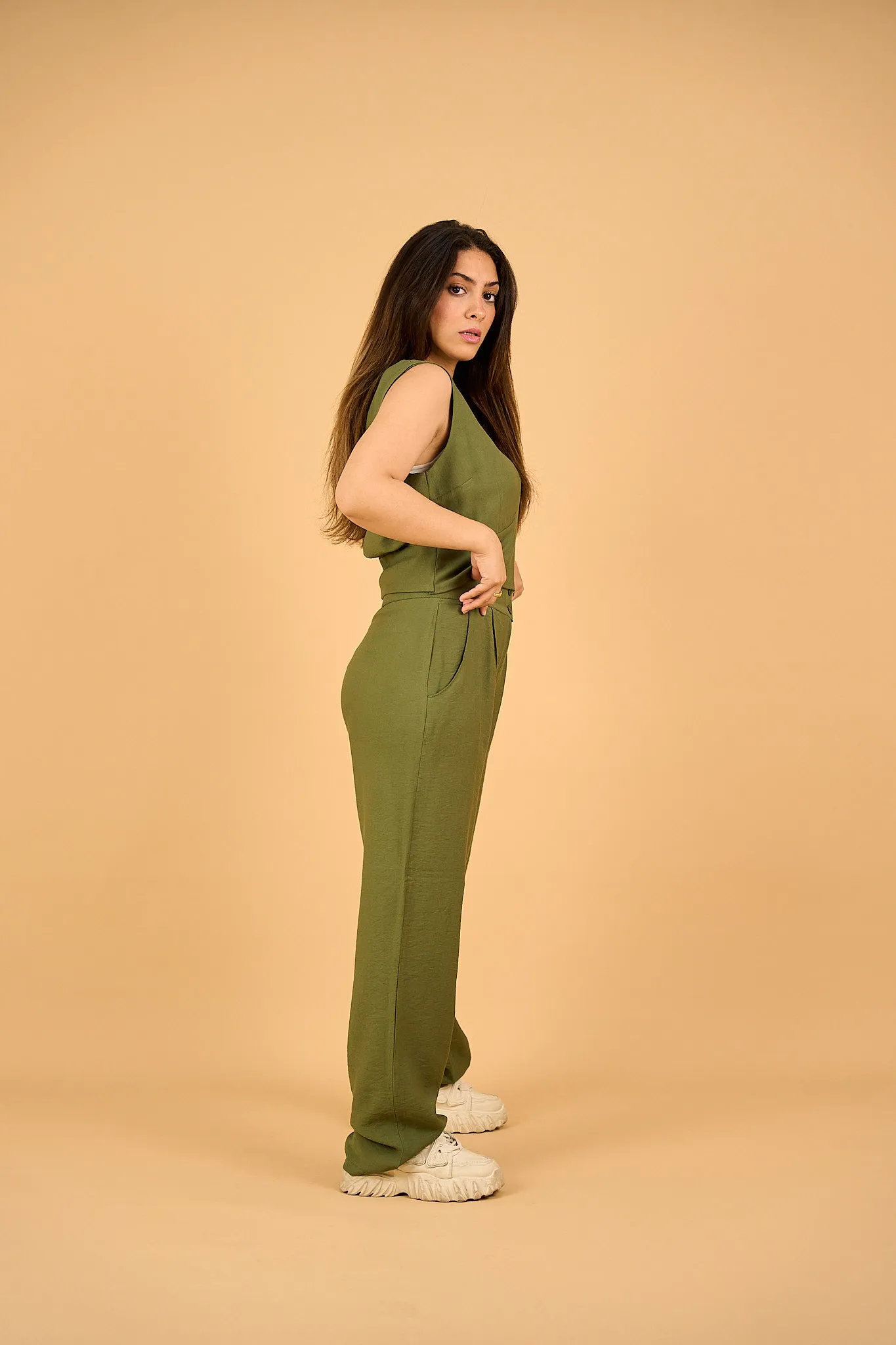 RINI - Full Vest Set - Olive