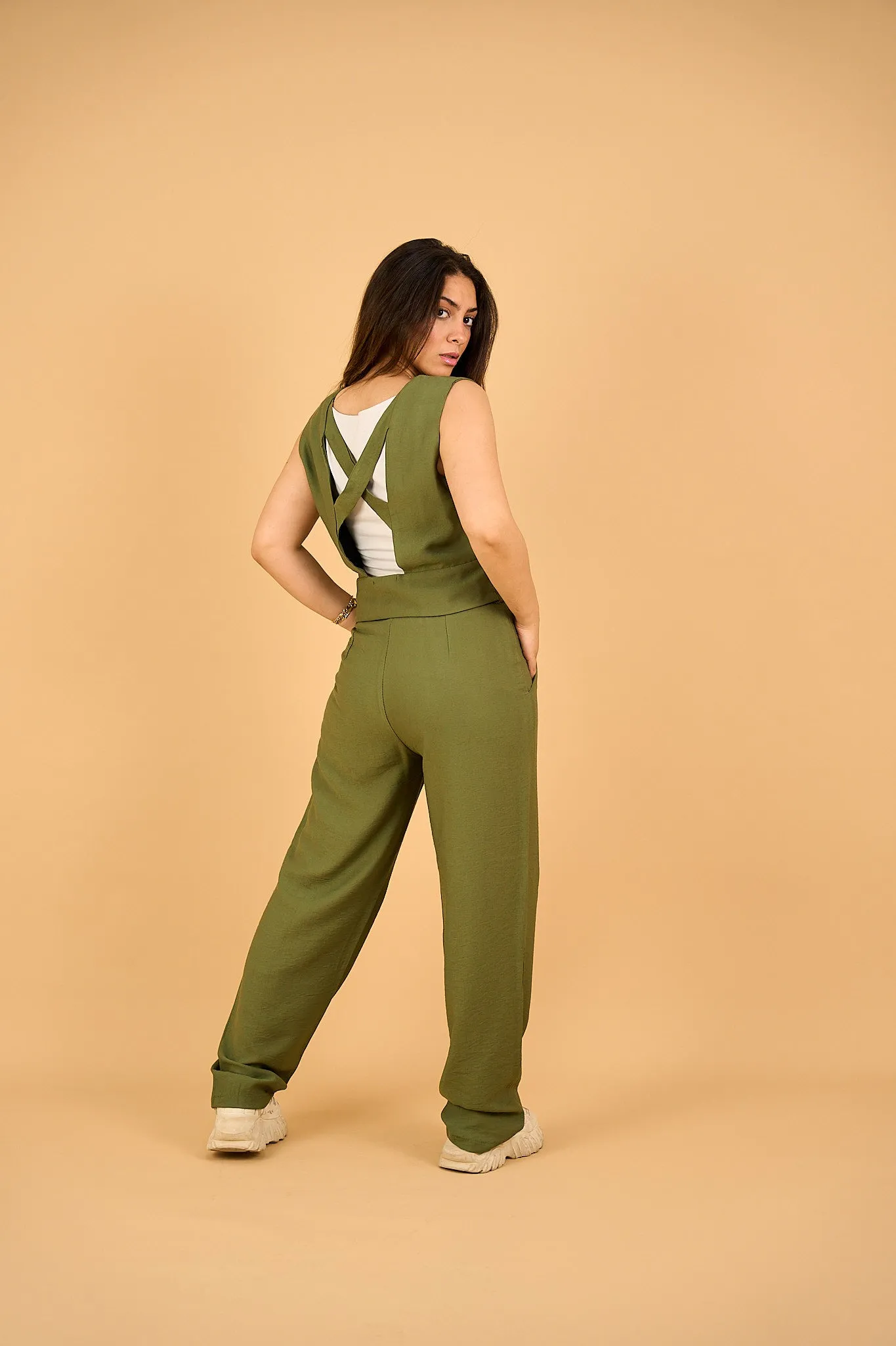 RINI - Full Vest Set - Olive