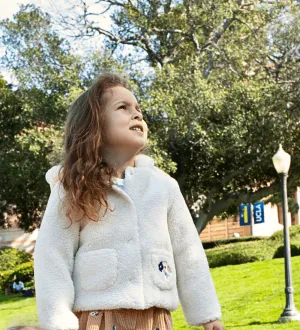 SNAP & SNUGGLE FAUX FUR JACKET