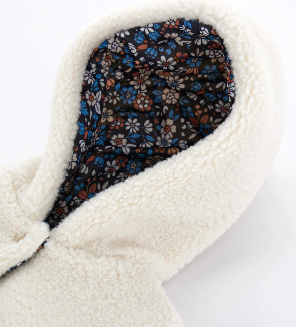 SNAP & SNUGGLE FAUX FUR JACKET