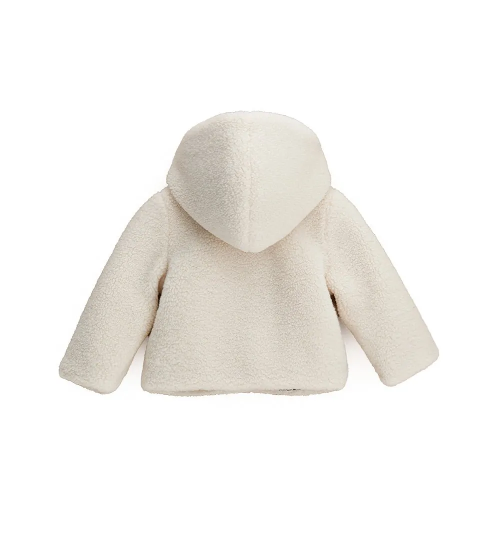 SNAP & SNUGGLE FAUX FUR JACKET
