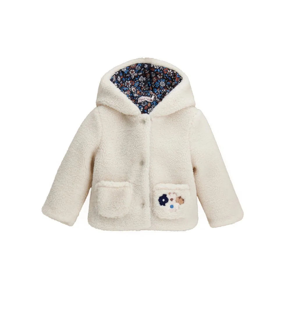 SNAP & SNUGGLE FAUX FUR JACKET