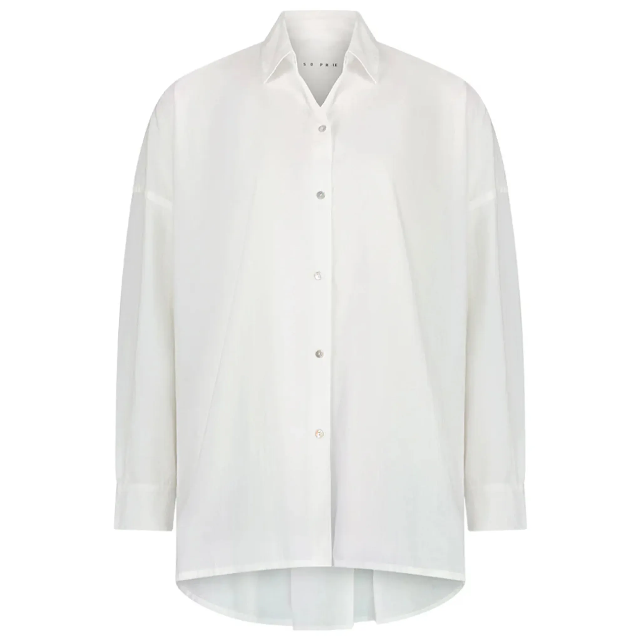 Sophie Love This Shirt - White Cotton