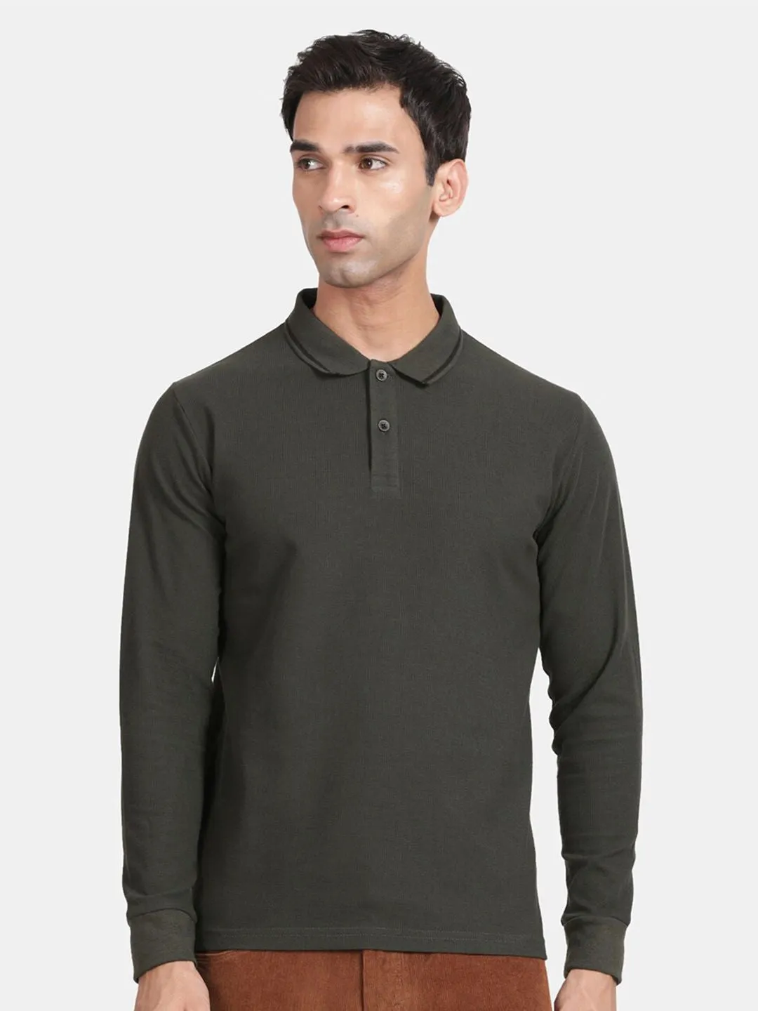T-Base Polo Collar Relaxed Fit T-Shirt
