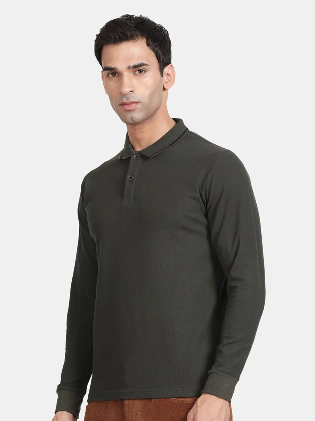 T-Base Polo Collar Relaxed Fit T-Shirt