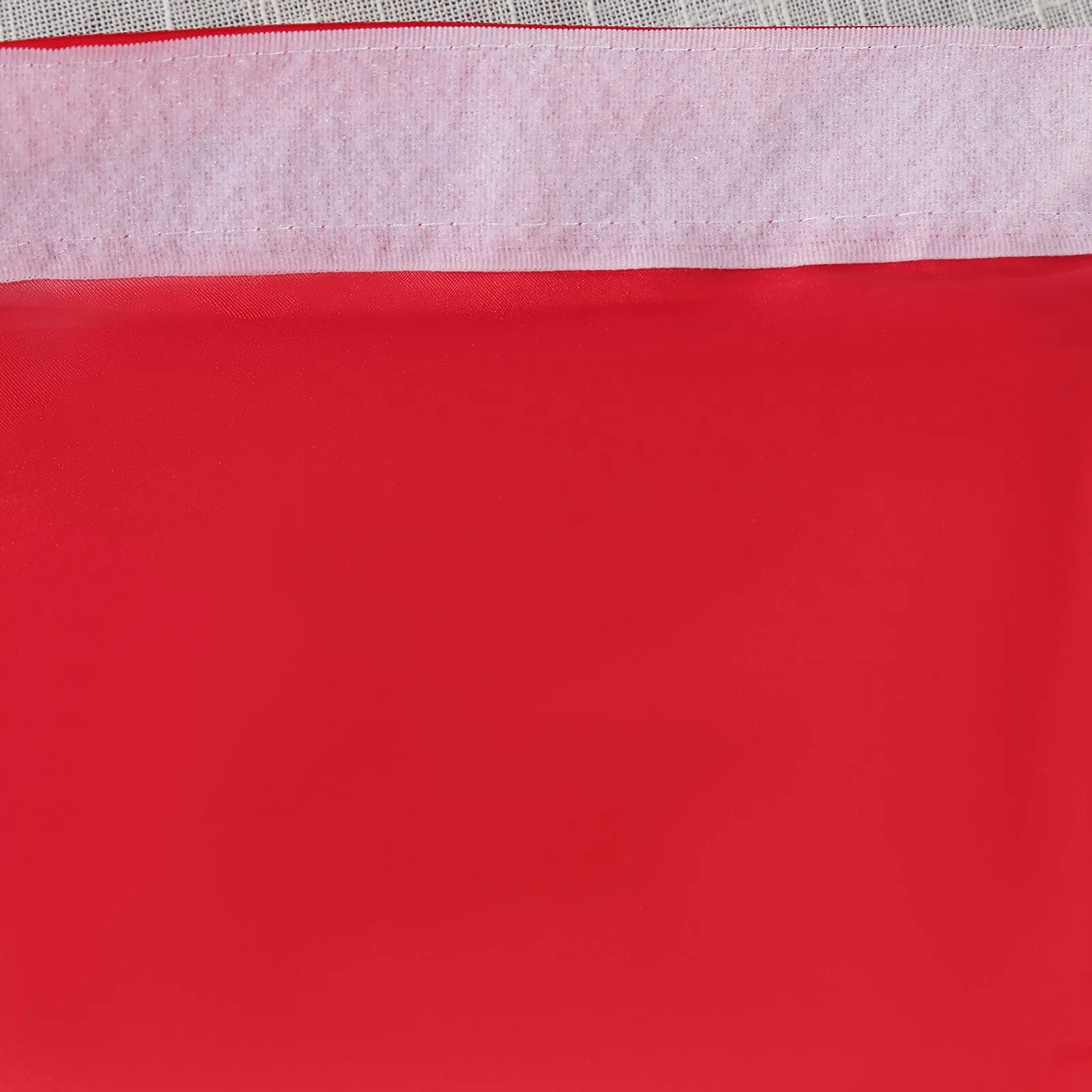 Taffeta Table Skirt 17ft Red - Curly Willow Table Cover